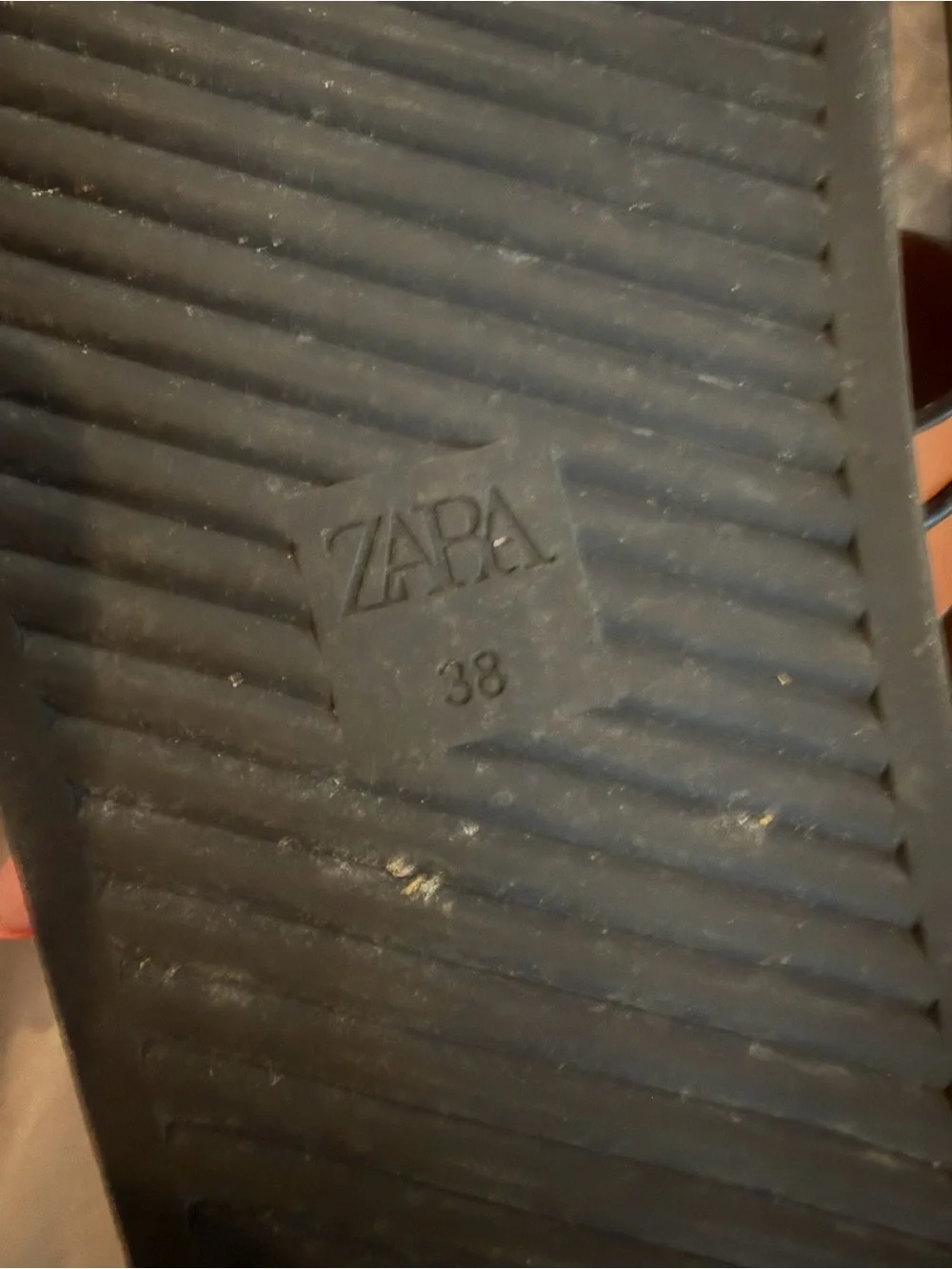Zara brown buckle sandals - Picture 8 of 8